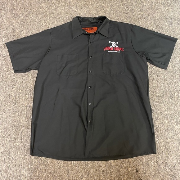 lethal threat Other - Brand New Lethal Threat Button Up Motörgear Shirt